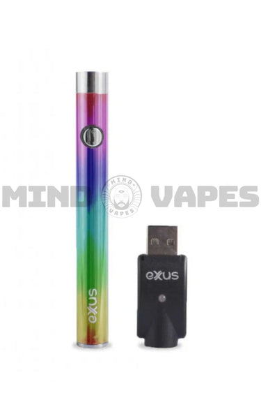 Exxus Slim VV Vape Pen Battery Rainbow